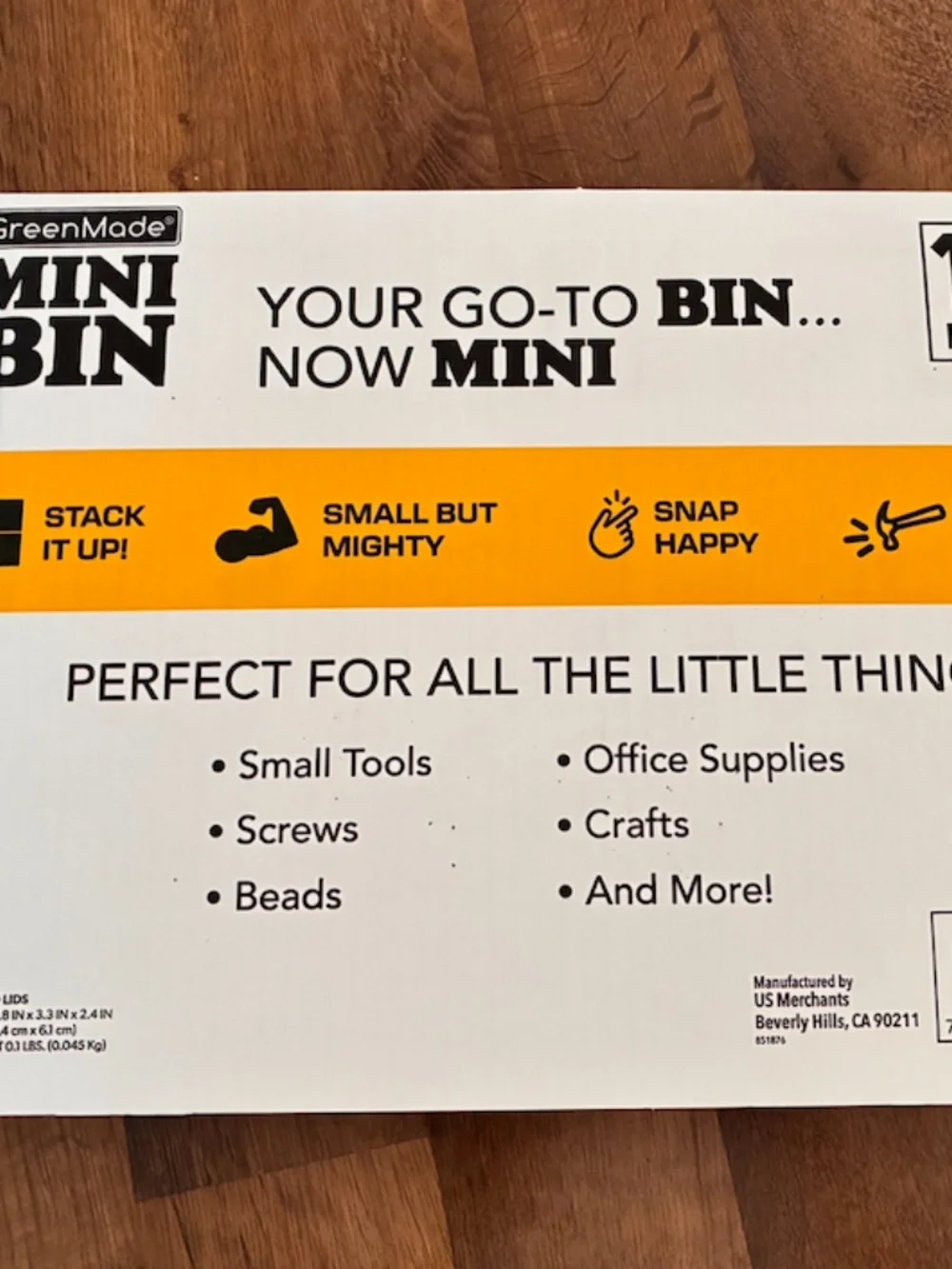 NEW! Costco Mini Bins